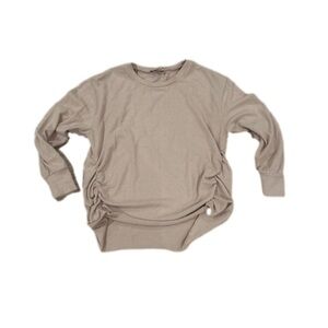 1. State ruched sweater size small.